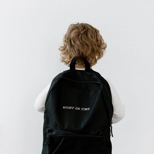 "Right On Time" Youth Backpack