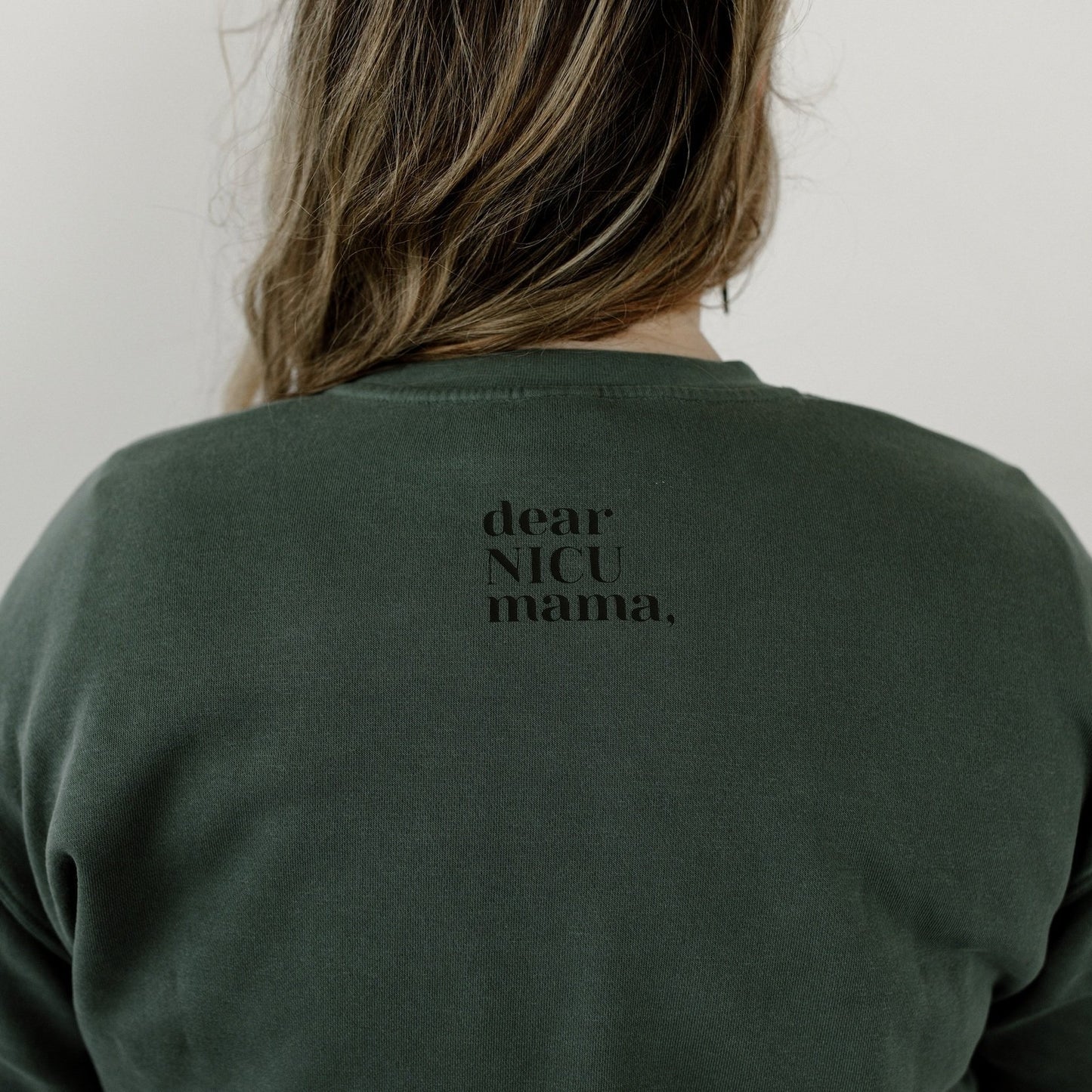 “Right on Time” Embroidered Crewneck Sweatshirt