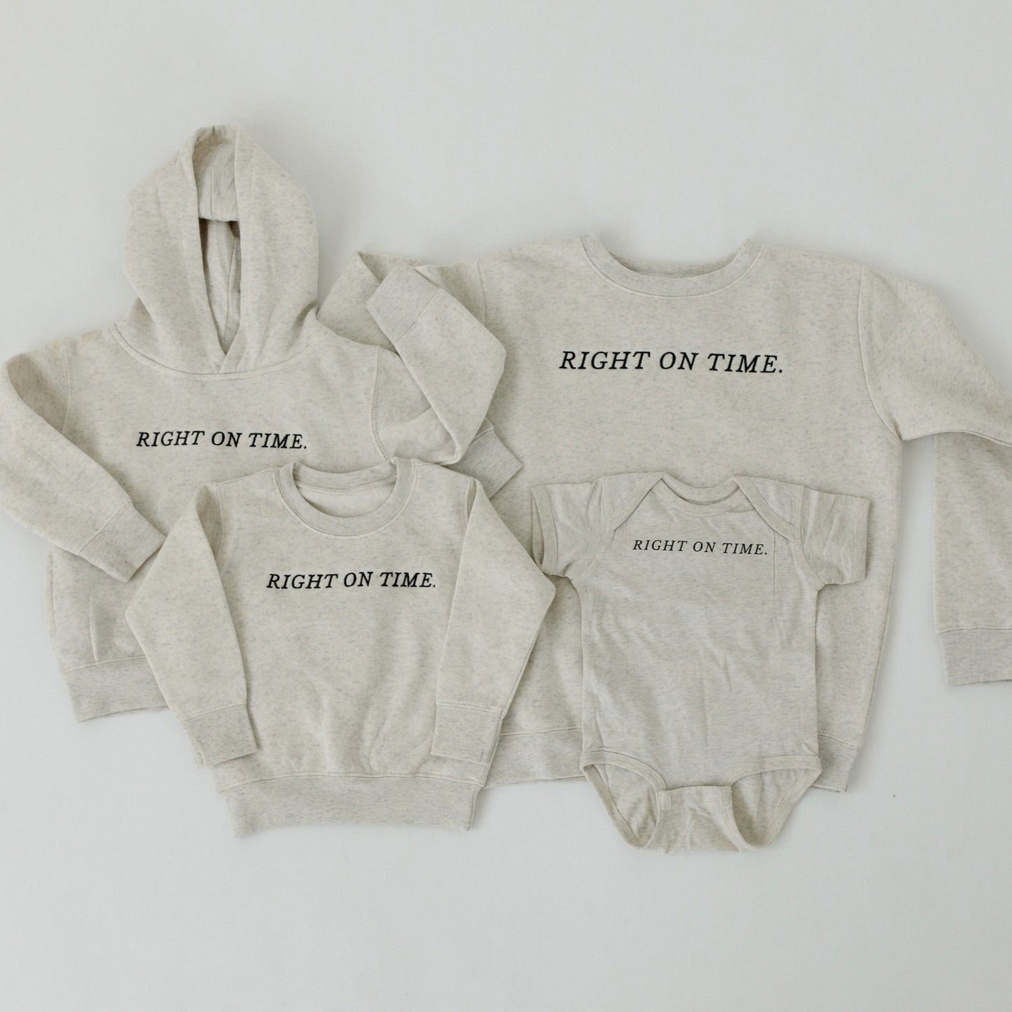 “Right on Time” Onesie
