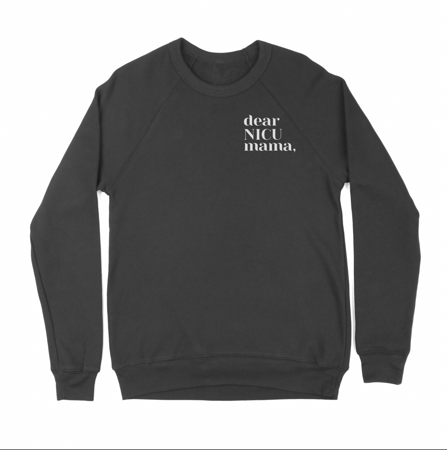Soft Grey "You Are Braver Than You Feel" Crewneck Sweatshirt