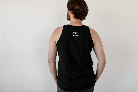 Black "Proud NICU Parent" Tank