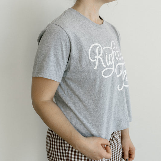 NEW "Right On Time" Heavyweight Boxy T-Shirt