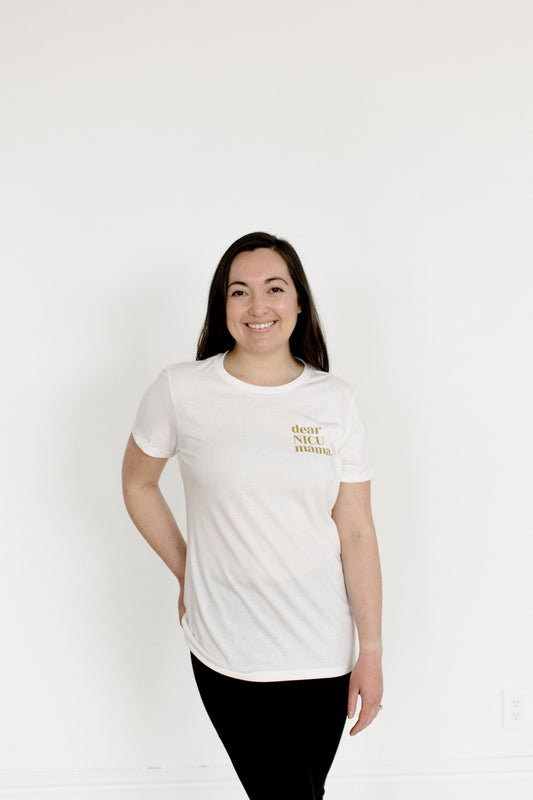 Gold "Healing is Lifelong" Ladies Tee