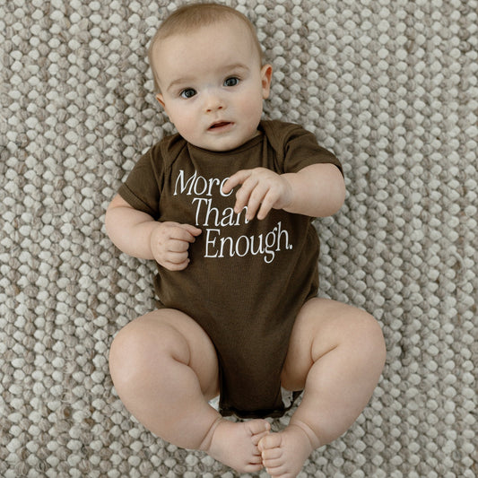 "More Than Enough" Onesie