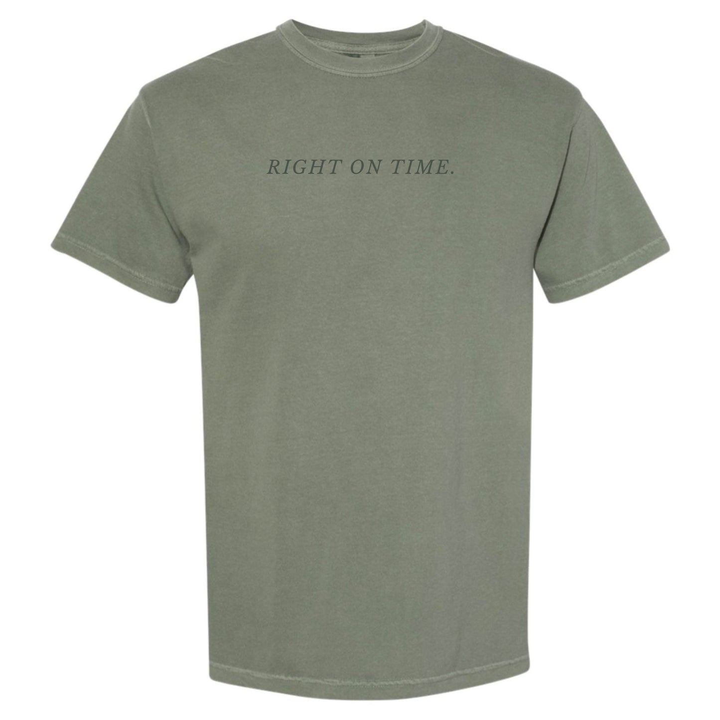 “Right on Time” Adult Tee