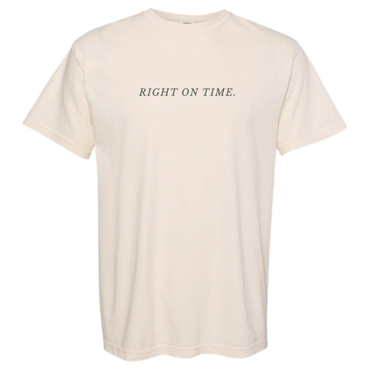 “Right on Time” Adult Tee