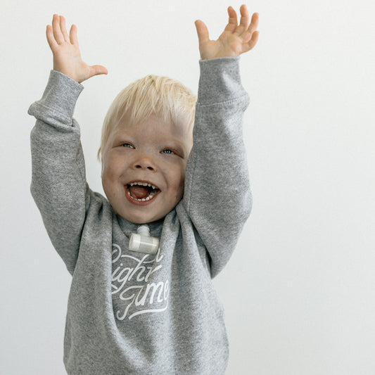 NEW "Right On Time" Toddler Crewneck Sweatshirt