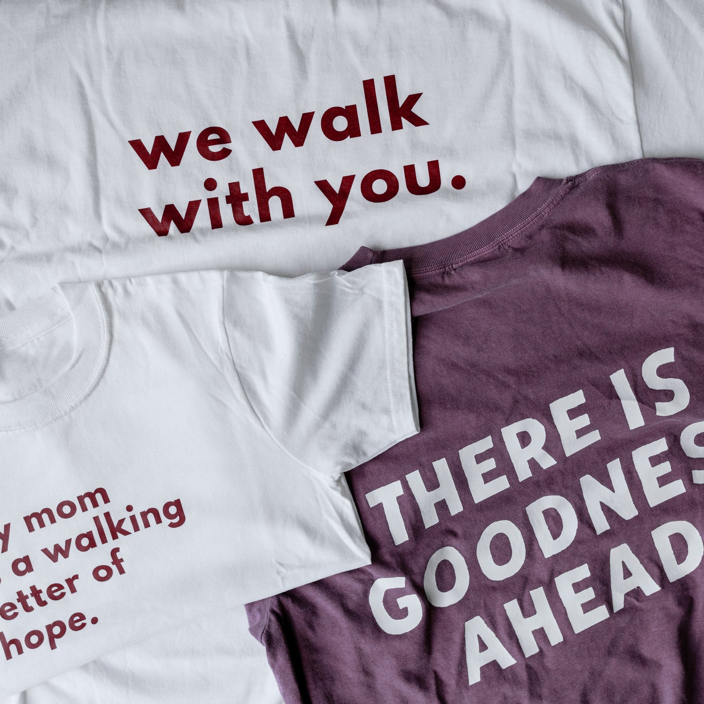 "My Mom Is a Walking Letter of Hope" Toddler Tee