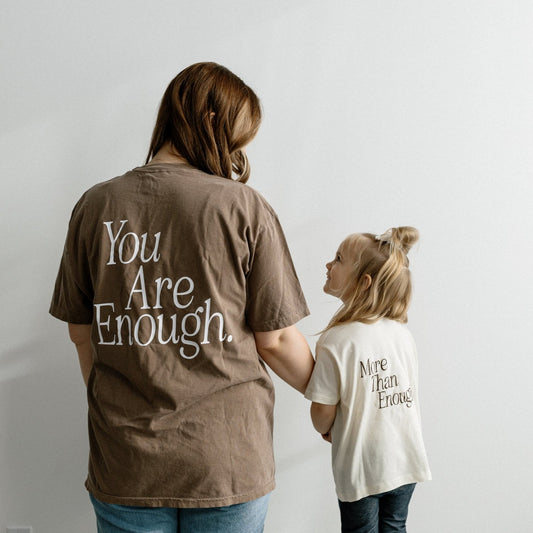 "You Are Enough" Short-Sleeved Tee
