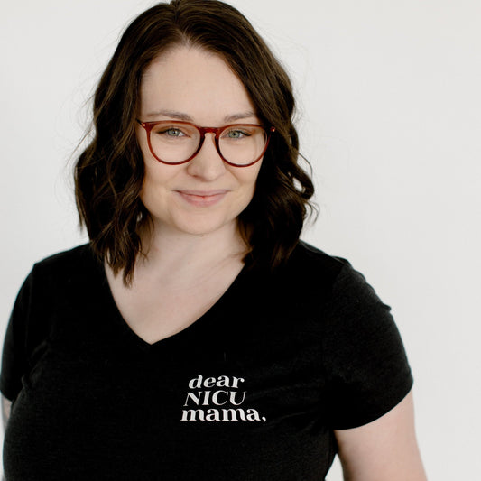 Soft Grey "You Are Braver Than You Feel" Unisex Vneck