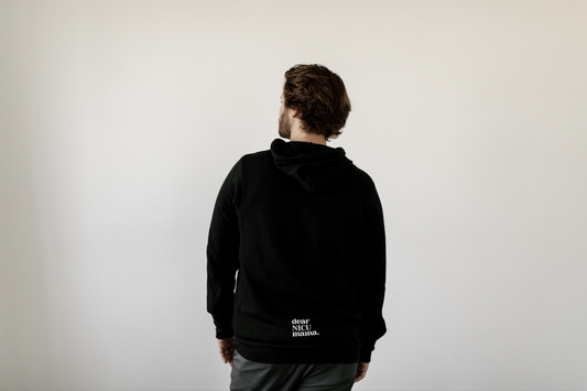 Black "Proud NICU Parent" Hoodie