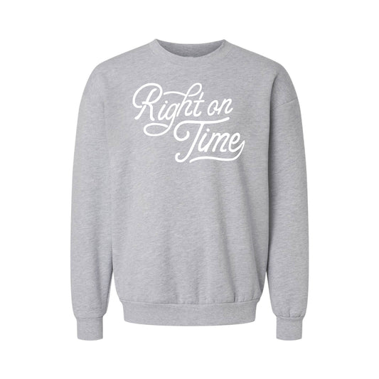 NEW “Right on Time” Crewneck Sweatshirt