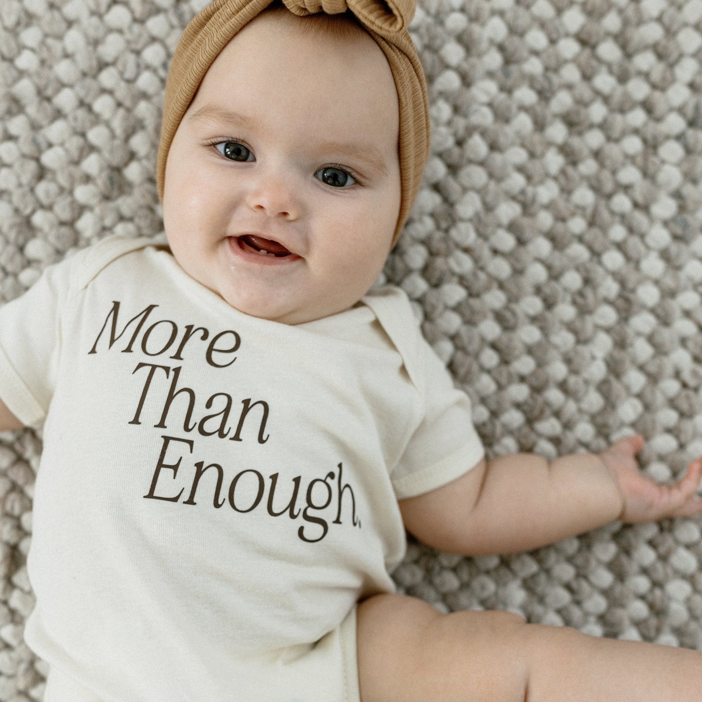 "More Than Enough" Onesie