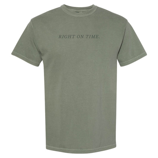 “Right on Time” Adult Tee