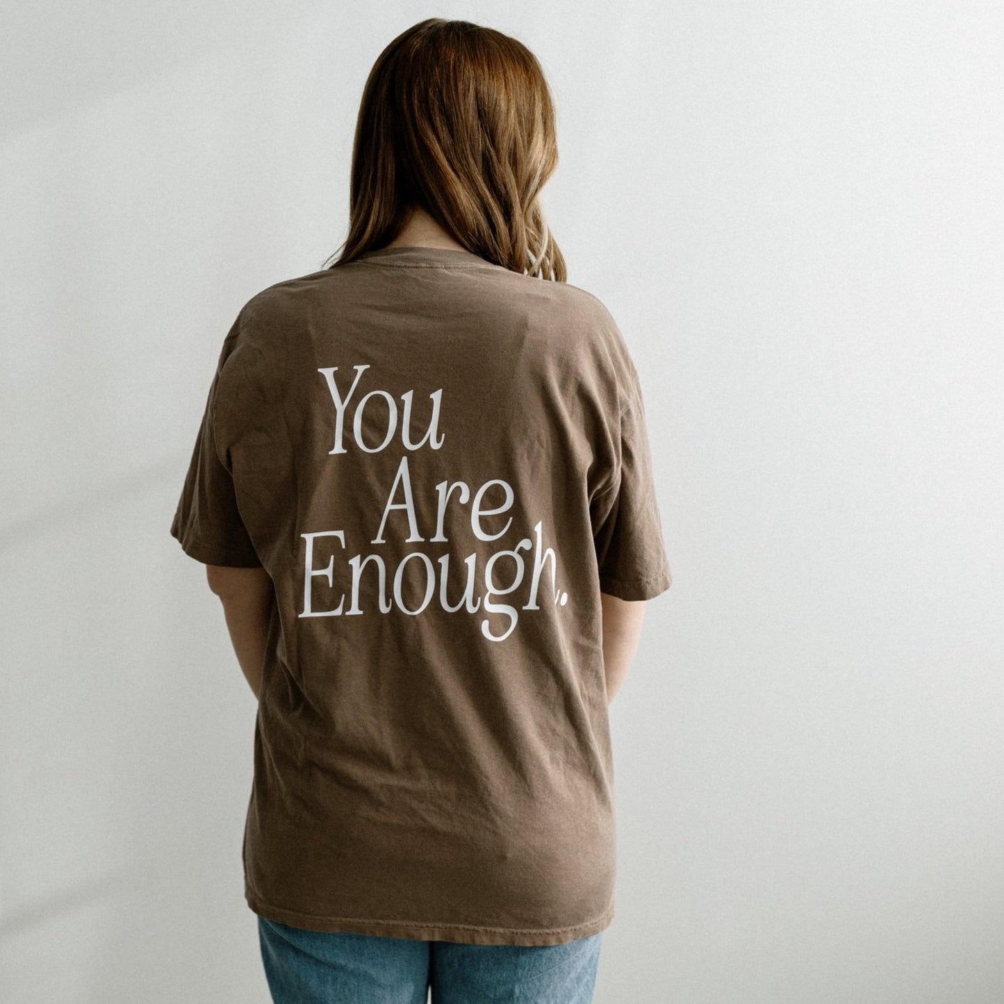 "You Are Enough" Short-Sleeved Tee