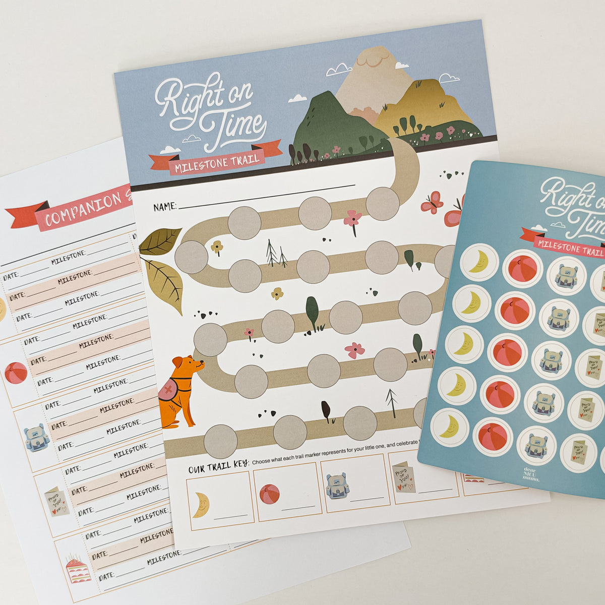 PRE-ORDER | "Right On Time" Milestone Trail