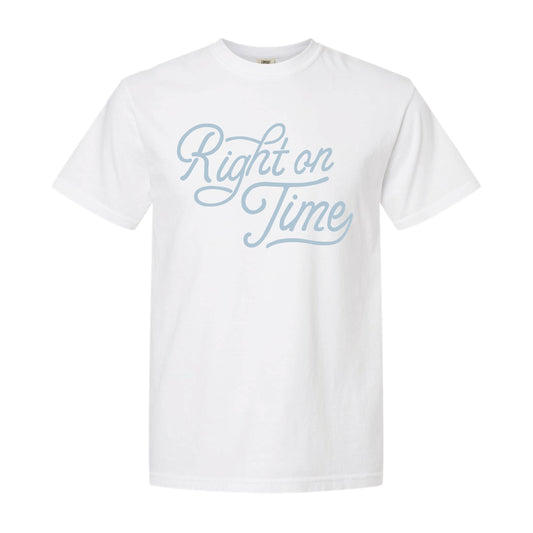 NEW “Right on Time” Adult Tee