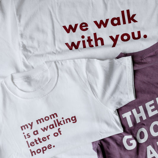 "My Mom Is a Walking Letter of Hope" Onesie